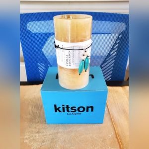 Makers of Wax Goods - Vanilla & Bourbon Handcrafted Pillar Candle, New